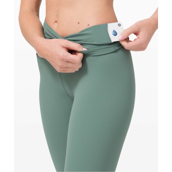 ★ Lululemon Wunder Under High-Rise Crop Full-On Luxtreme - Tidewater Teal ★ - Picture 15 of 17